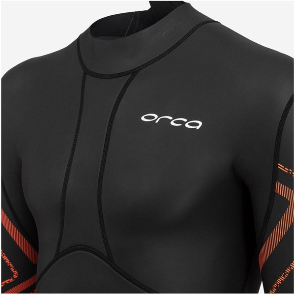 2026 Orca Mens Vitalis Breast Stroke Open Water Swim Back Zip Wetsuit NN2B0501 - Black